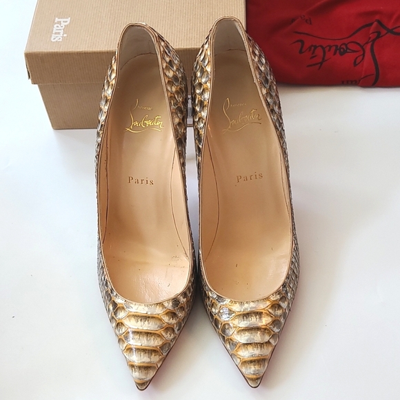 Christian loinoutin pigalle follies 100 python pump 39.5(9) - Picture 4 of 9